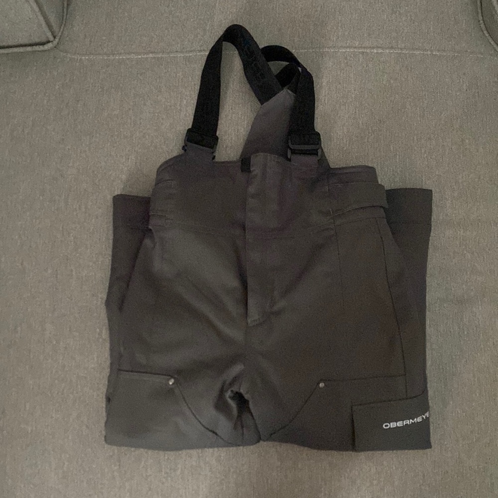 Obermeyer snow bibs boys size 5